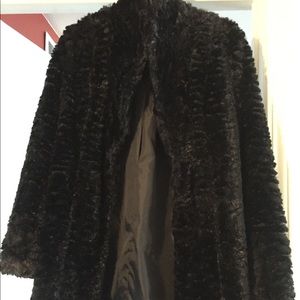 Vintage faux fur coat